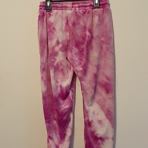Freshman 2pc Pink Tie Dye Sweatshirt size  large 10/12 - Picture 4 of 7